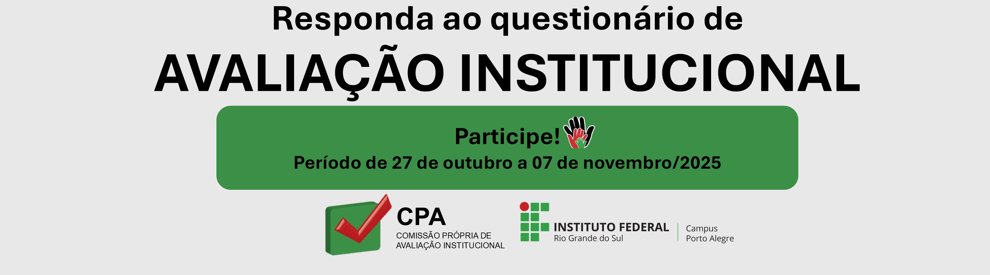 Avaliação Institucional 2025
