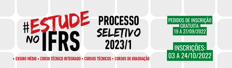 Processo Seletivo 2023/1